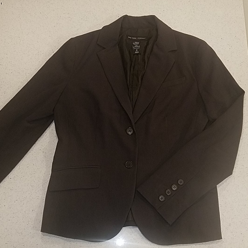 NY&C Gray Suit Jacket